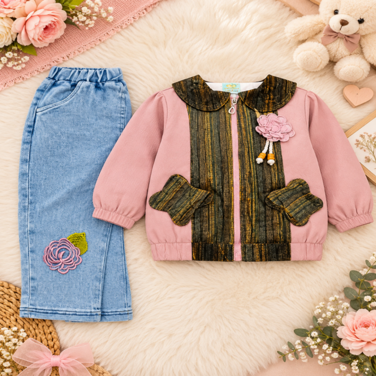 Adorable Pink Bomber Outfit Flat Lay-1080x1080
