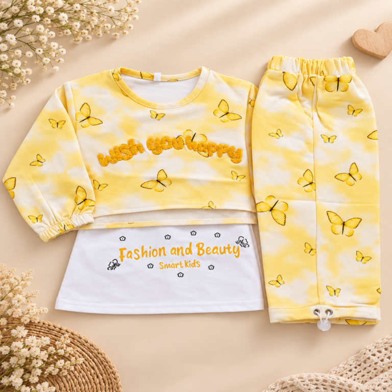 Butterfly Dreams Kidswear Flat Lay-1080x1080