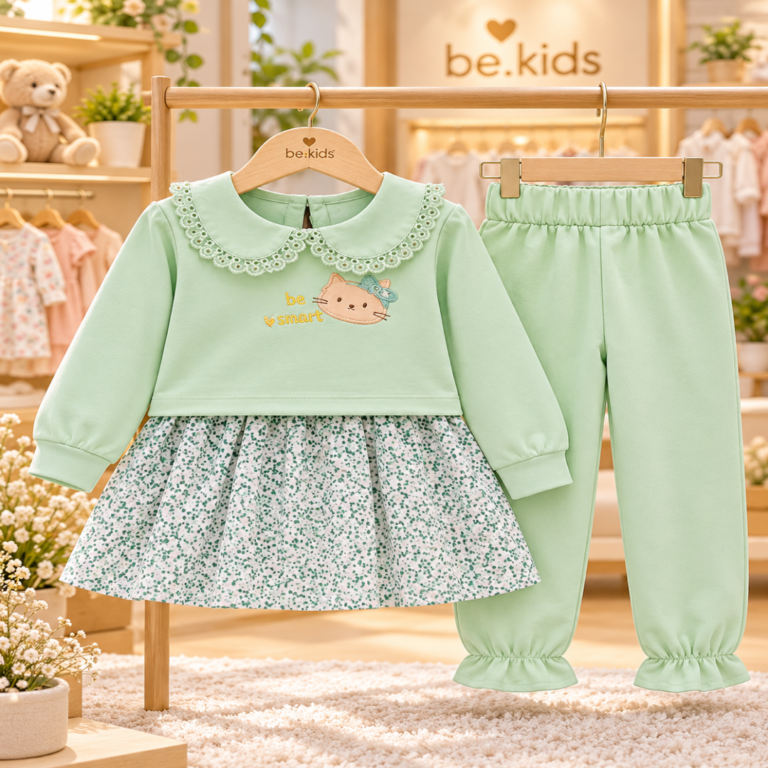 Mint Green Be.Kids Boutique Outfit-1080x1080