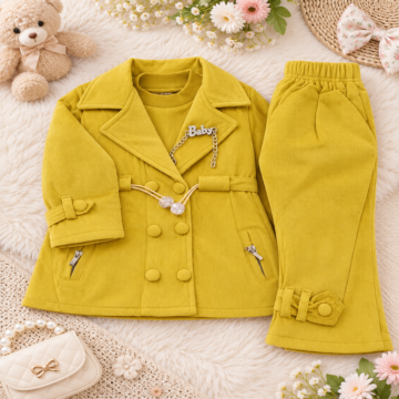 Mustard Corduroy Toddler Outfit Flat Lay-1080x1080